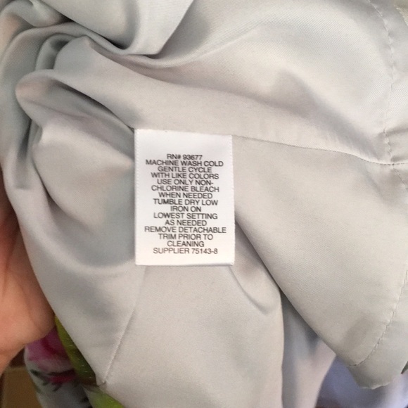 Lovely Fit & Flare Watercolor Dress - Picture 6 of 6